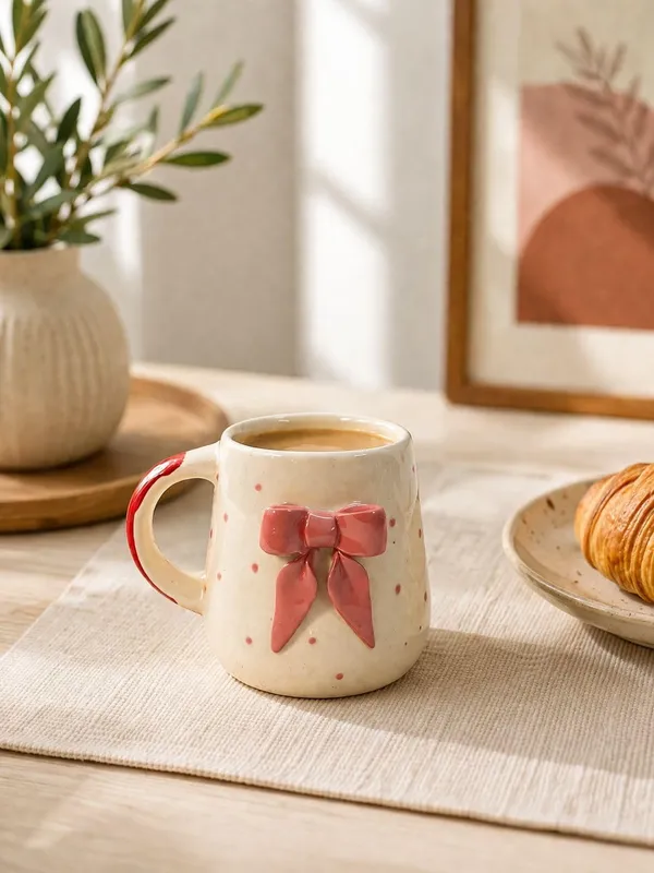 Ceramic_Coffee_Mug_Pink_3d_Bow_Design_Polka_Dot_350_400_Ml_For_Tea_Milk_And_Hot_Chocolate_Aesthetic_Gift_For_Girls_Women_And_Kids
