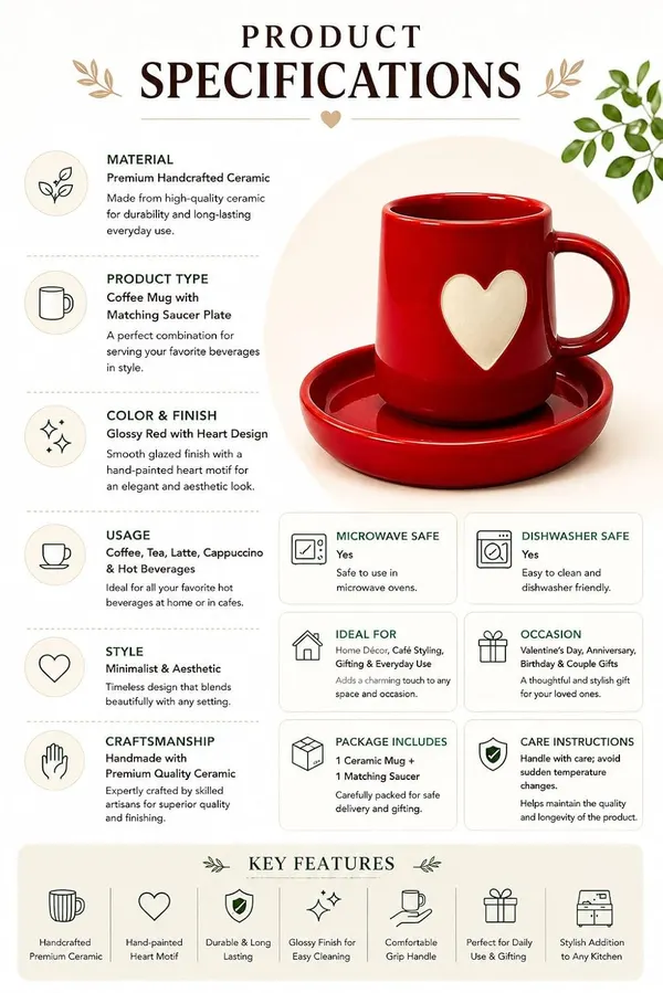 Ceramic_Coffee_Mug_With_Saucer_250ml_Red_Heart_Design_Glossy_Finish_For_Cappuccino_Latte_Milk_Gift_For_Girls_And_Couples