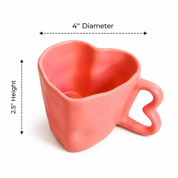 Heart_Shaped_Ceramic_Coffee_Mug_300
ml_|_Cute_Pink_Tea_Cup_with_Heart_Handle_|
Microwave_&_Dishwasher_Safe_|_Coffee_Mug_for_Tea,_Latte_&_Hot_Chocolate_|_Aesthetic_Gift_|