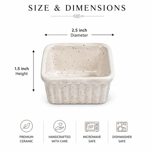 Set_of_4_Ceramic_Square_Dip_Bowls,_2.5
Inch_Sauce_Bowls_for_Chutney,_Salsa,_Olive_Oil,_Butter,_Dessert_&_Snacks,_Microwave,_Oven_&_Dishwasher_Safe