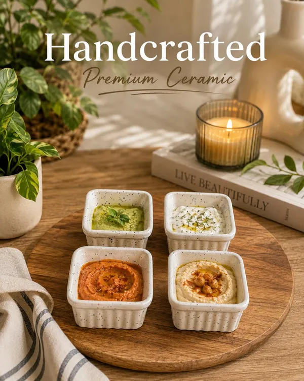 Set_of_4_Ceramic_Square_Dip_Bowls,_2.5
Inch_Sauce_Bowls_for_Chutney,_Salsa,_Olive_Oil,_Butter,_Dessert_&_Snacks,_Microwave,_Oven_&_Dishwasher_Safe