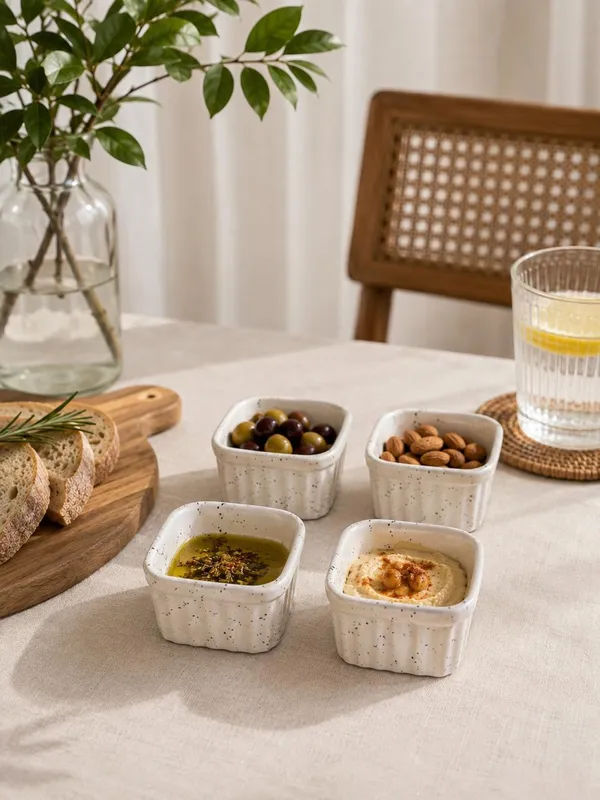 Set_of_4_Ceramic_Square_Dip_Bowls,_2.5
Inch_Sauce_Bowls_for_Chutney,_Salsa,_Olive_Oil,_Butter,_Dessert_&_Snacks,_Microwave,_Oven_&_Dishwasher_Safe