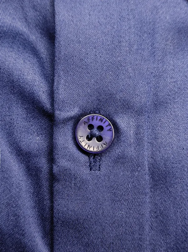 Premium_&_Soft_Blue_Cotton_satin_Semi_Formal_Shirt_For_Men