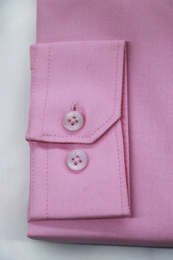 Premium_&_Soft_Pink_Cotton_Semi_Formal_Shirt_For_Men