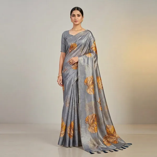 Grey_Shimmer_Tissue_Premium_Saree_For_Women