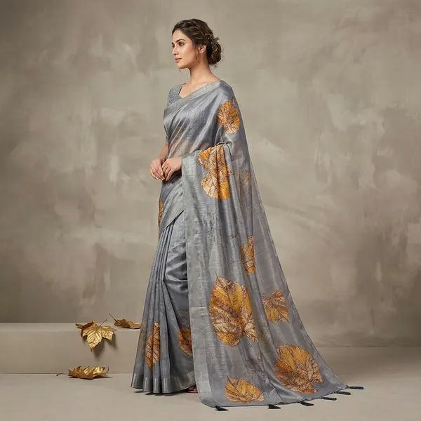 Grey_Shimmer_Tissue_Premium_Saree_For_Women
