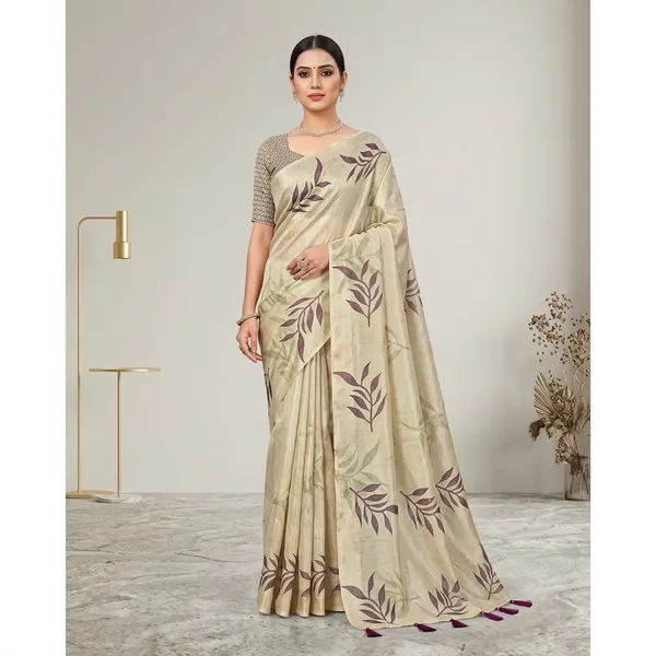 Off_White_Shimmer_Tissue_Premium_Saree_For_Women