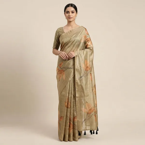 Light_Brown_Shimmer_Tissue_Premium_Saree_For_Women