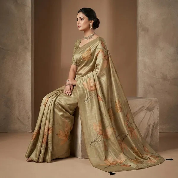 Light_Brown_Shimmer_Tissue_Premium_Saree_For_Women
