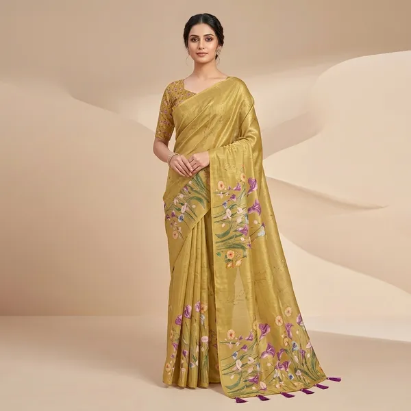 Mustard_Shimmer_Tissue_Premium_Saree_For_Women