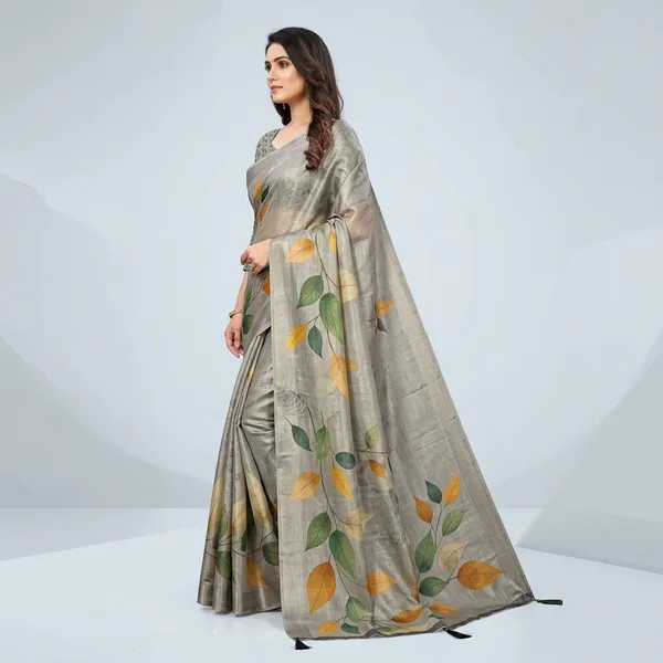 Grey_Shimmer_Tissue_Premium_Saree_For_Women
