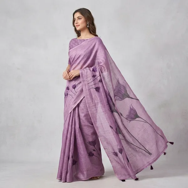 Purple_Shimmer_Tissue_Premium_Saree_For_Women