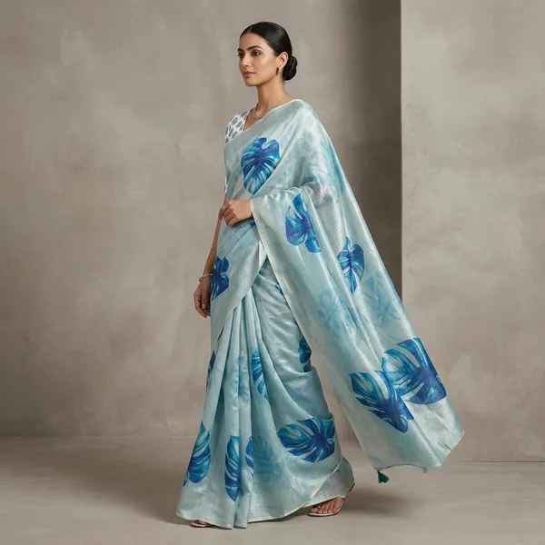 Baby_Blue_Shimmer_Tissue_Premium_Saree_For_Women