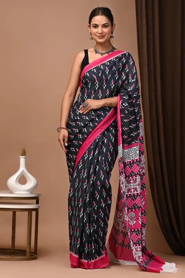 Cotton_Mulmul_Printed_Saree_For_Women