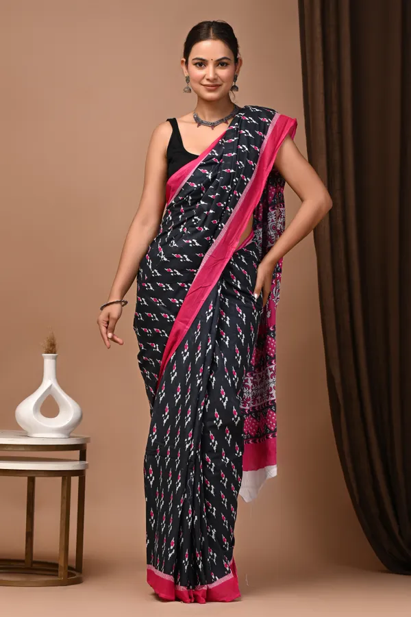 Cotton_Mulmul_Printed_Saree_For_Women