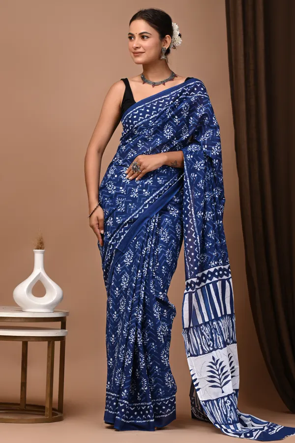 Cotton_Mulmul_Printed_Saree_For_Women