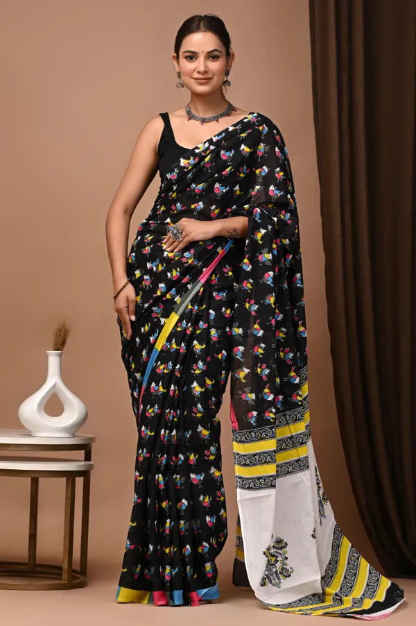 Cotton_Mulmul_Printed_Saree_For_Women