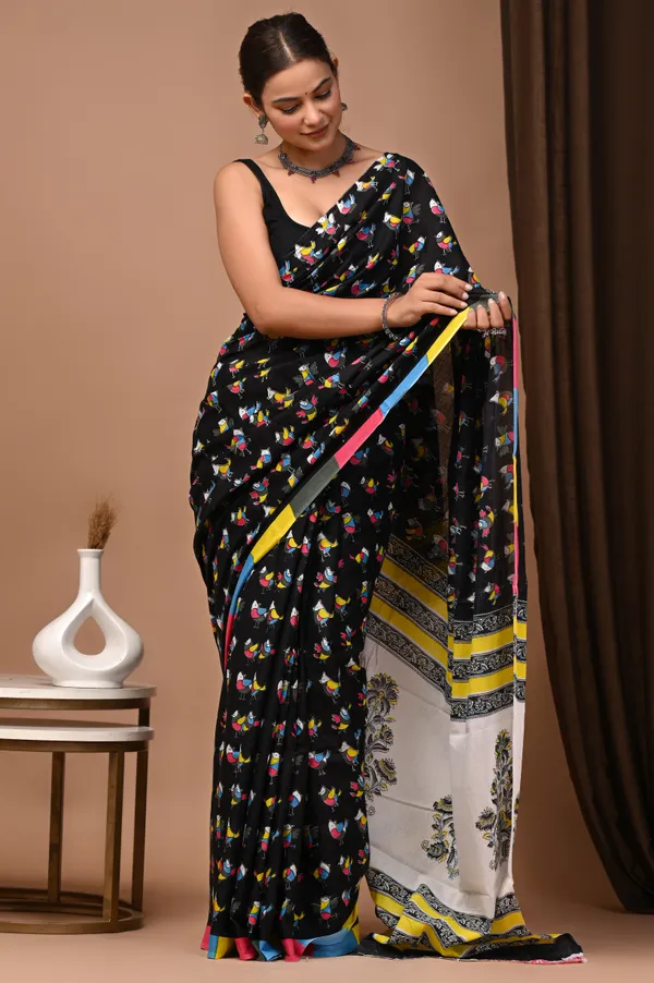Cotton_Mulmul_Printed_Saree_For_Women