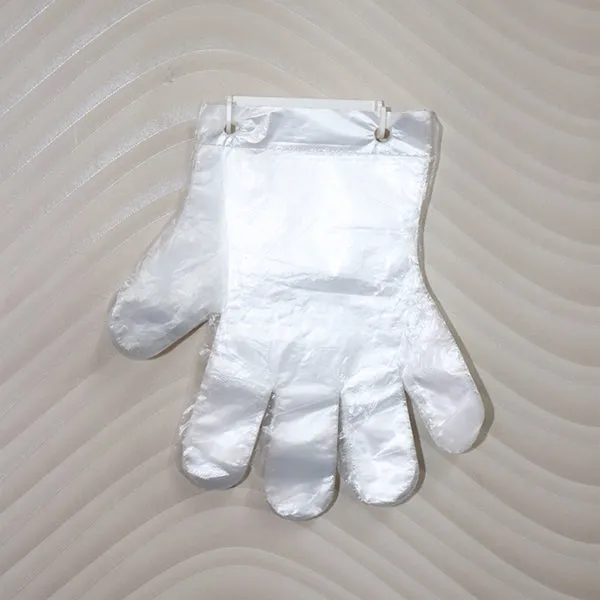 Plastic_Hand_Glove_With_Wall_Mount_Clip_Organizer_White
