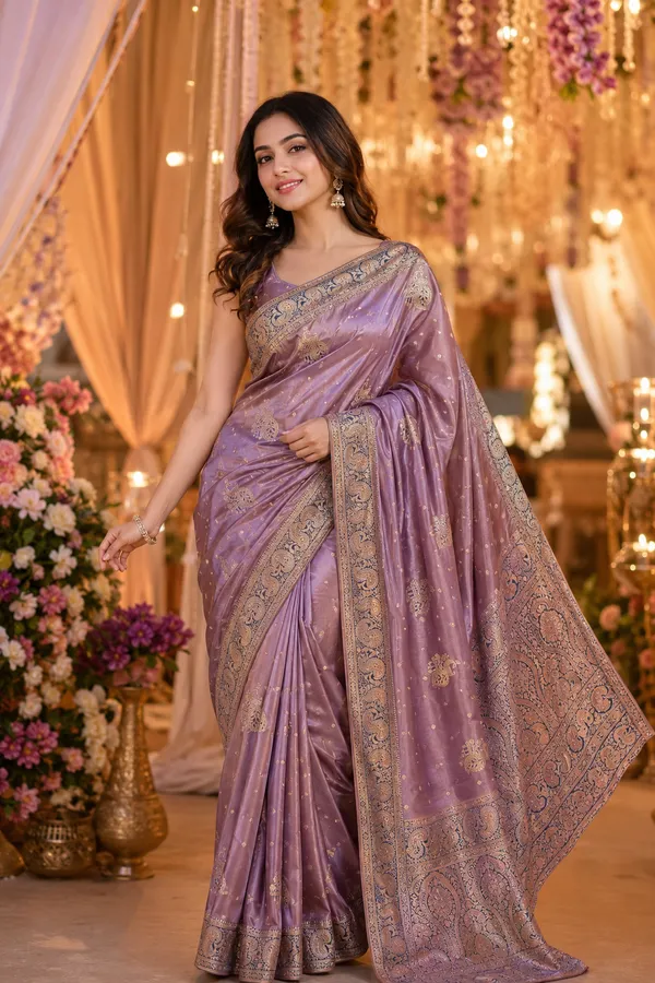 Lavender_Satin_Silk_Zari_Woven_Banarasi_Saree_For_Women