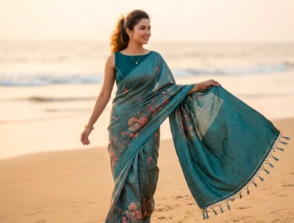 Teal_blue_soft_silk_saree_