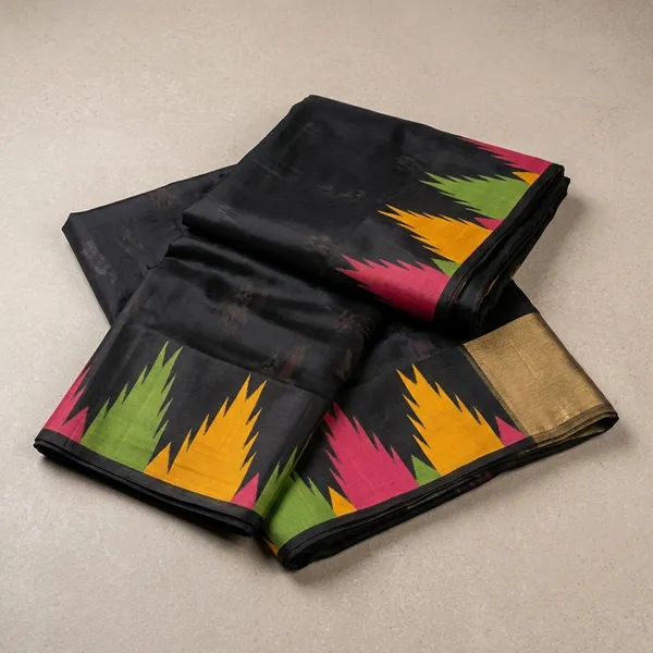 Marziyaa_Temple_Border_Printed_Daily_Wear_Cotton_Silk_Saree_(Black)