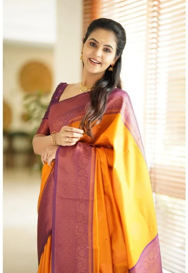 Marziyaa_Self_Design_Banarasi_Jacquard_Saree_(Mustard)