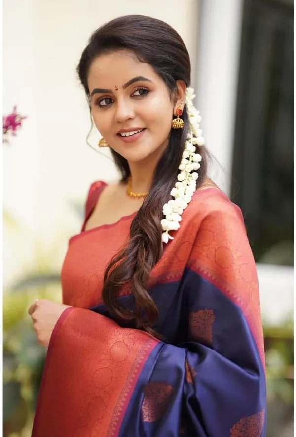 Marziyaa_Self_Design_Banarasi_Jacquard_Saree_(Blue)