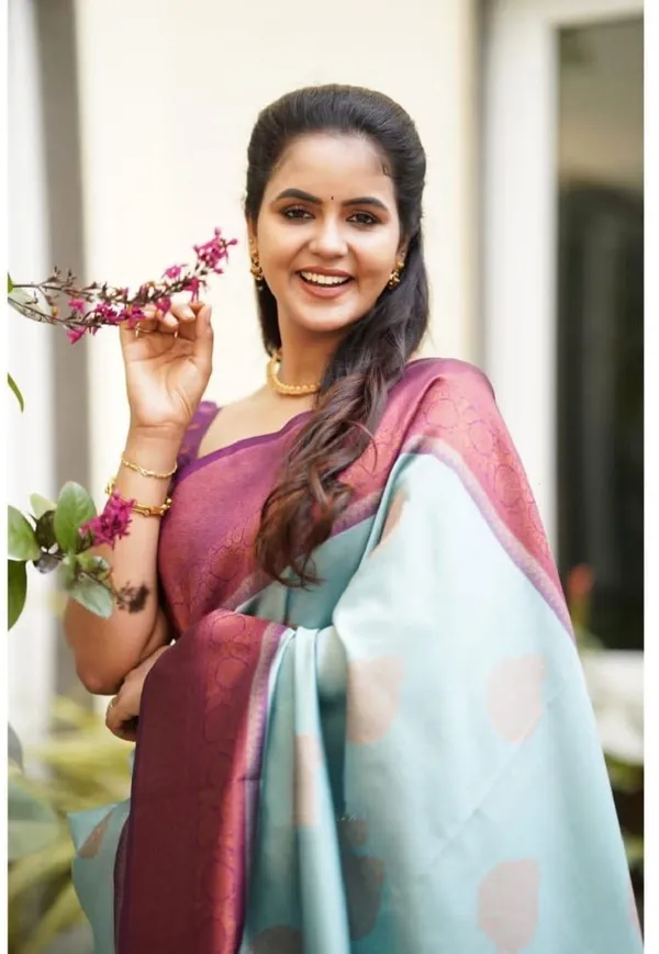 Marziyaa_Self_Design_Banarasi_Jacquard_Saree_(Light_Blue)