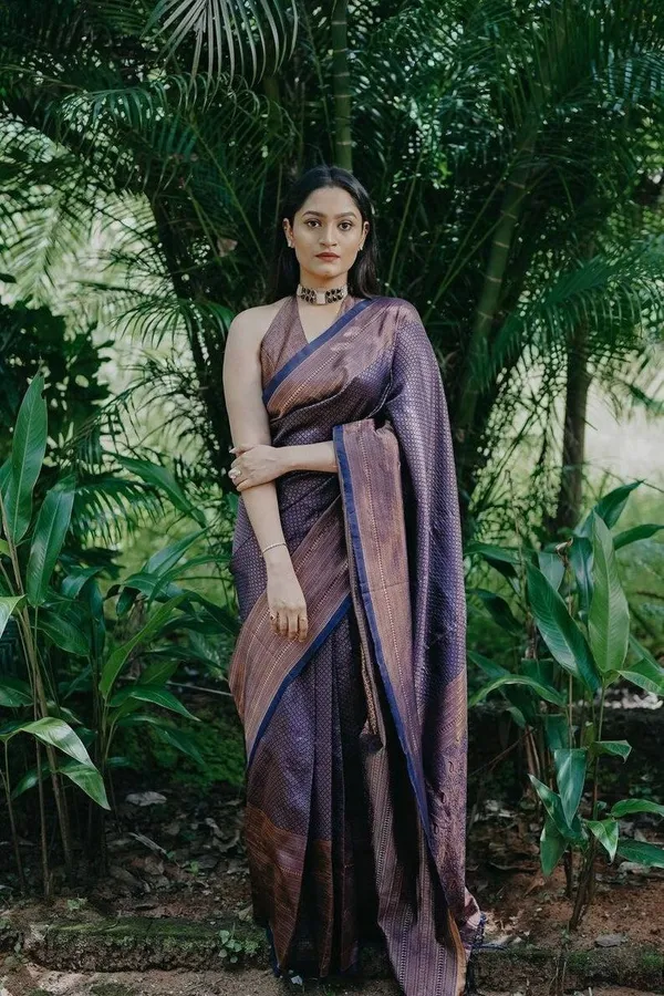 Marziyaa_Woven_Banarasi_Jacquard_Saree_(Dark_Blue)