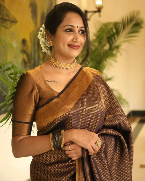 Marziyaa_Woven_Banarasi_Jacquard_Saree_(Brown)