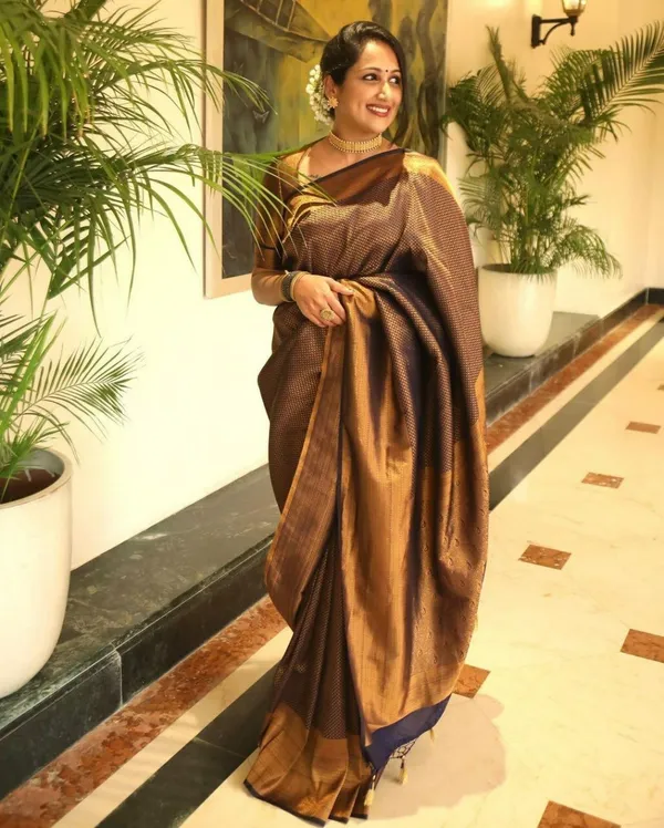 Marziyaa_Woven_Banarasi_Jacquard_Saree_(Brown)