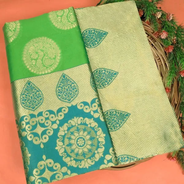Marziyaa_Woven_Banarasi_Jacquard_Saree_(Yellow)