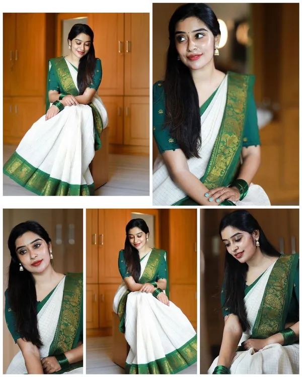 Marziyaa_Paisley_Banarasi_Jacquard_Saree_(White)