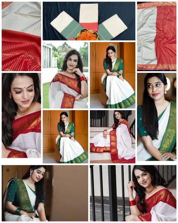 Marziyaa_Paisley_Banarasi_Jacquard_Saree_(White)