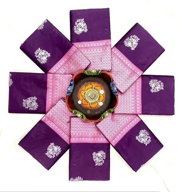 Marziyaa_Paisley_Banarasi_Jacquard_Saree_(Purple)