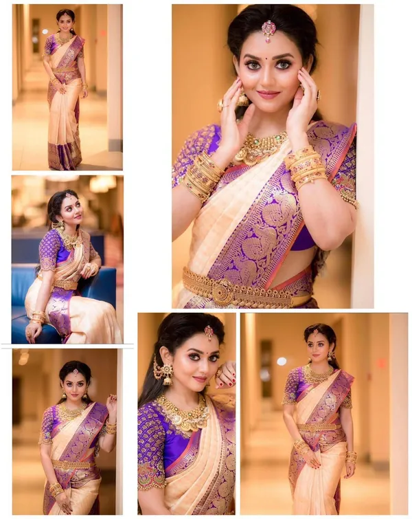 Marziyaa_Polka_Print_Banarasi_Jacquard_Saree_(Pink)