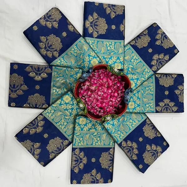 Marziyaa_Paisley_Banarasi_Jacquard_Saree_(Blue)