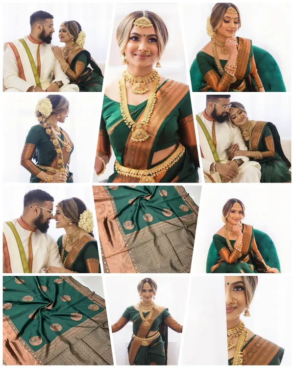 Marziyaa_Paisley_Banarasi_Jacquard_Saree_(Green)