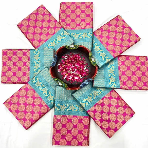 Marziyaa_Paisley_Banarasi_Jacquard_Saree_(Pink)