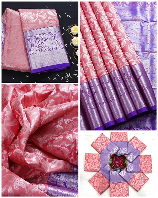 Marziyaa_Paisley_Banarasi_Jacquard_Saree_(Pink)
