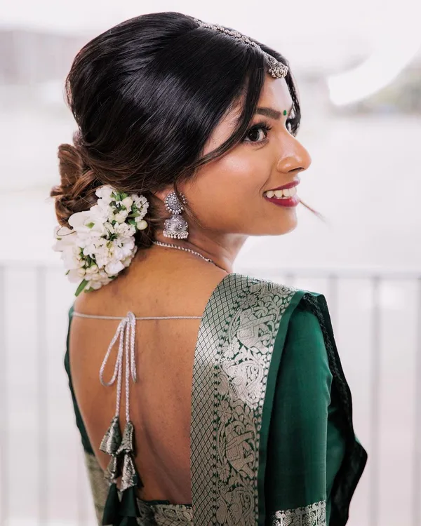Marziyaa_Printed_Banarasi_Jacquard_Saree_(Green)