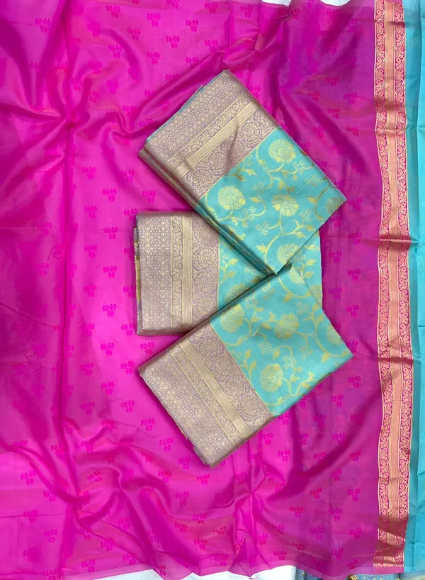Marziyaa_Printed_Banarasi_Jacquard_Saree_(Light_Blue)
