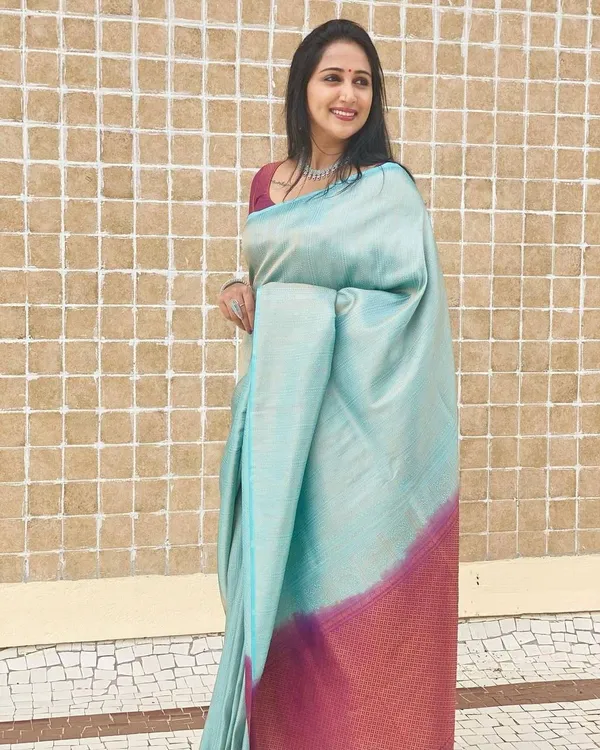 Marziyaa_Printed_Banarasi_Jacquard_Saree_(Blue)