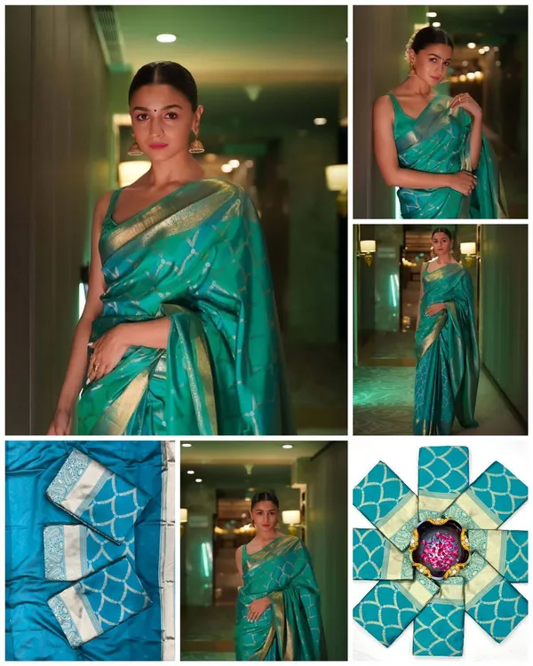 Marziyaa_Printed_Banarasi_Silk_Blend_Saree_(Light_Green)