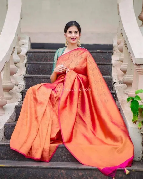 Marziyaa_Printed_Banarasi_Silk_Blend_Saree_(Pink)