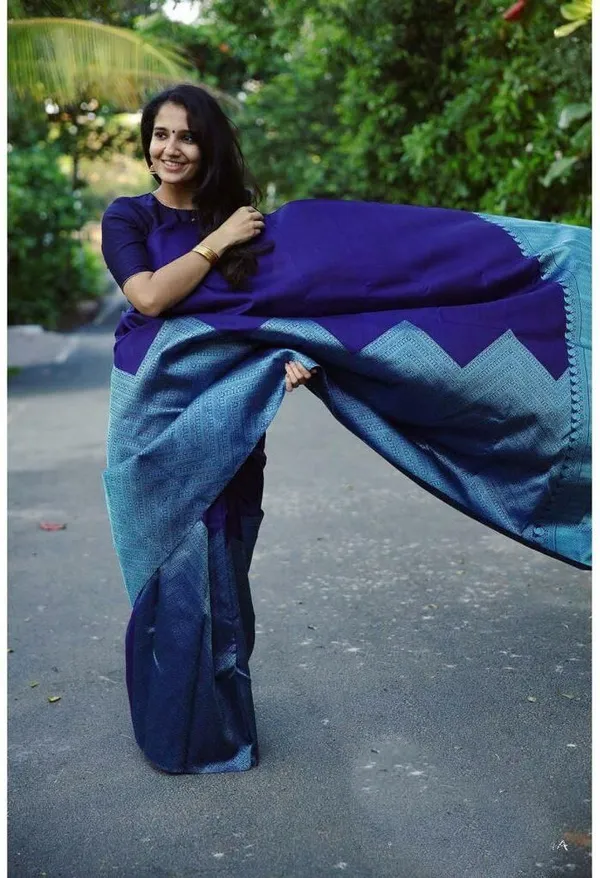Marziyaa_Printed_Banarasi_Jacquard_Saree_(Blue)