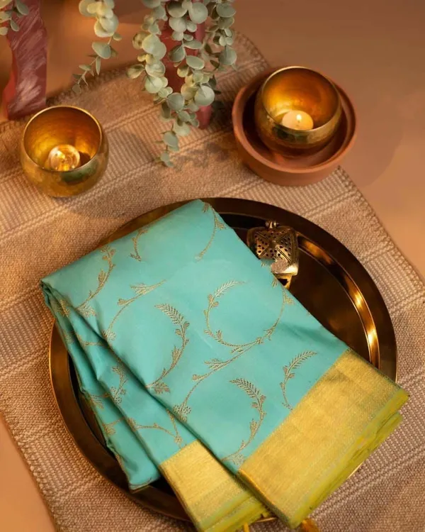 Marziyaa_Printed_Banarasi_Jacquard_Saree_(Light_Blue)
