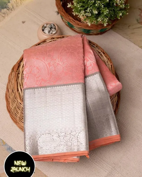 Marziyaa_Printed_Banarasi_Jacquard_Saree_(Pink)