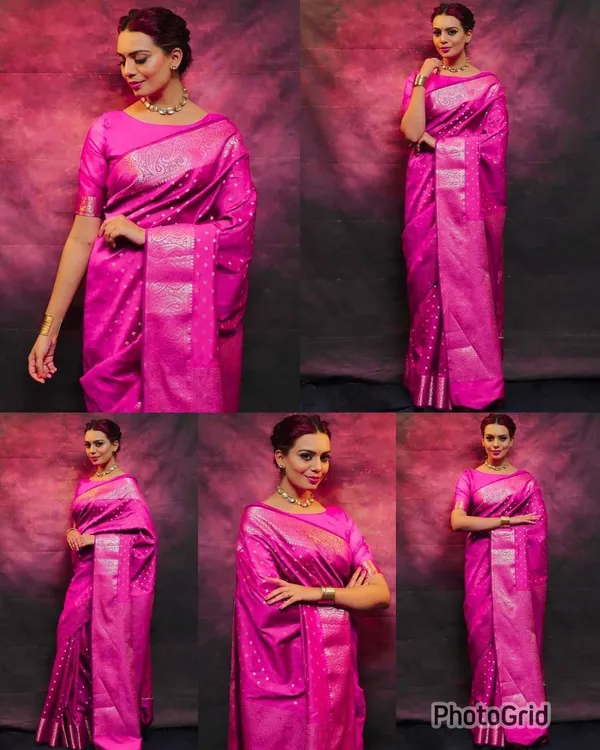 Marziyaa_Embroidered_Banarasi_Jacquard_Saree_(Pink)